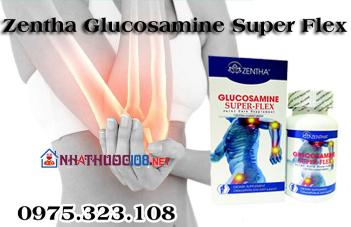 Viên Hỗ Trợ Xương Khớp Zentha Glucosamine Super - Flex